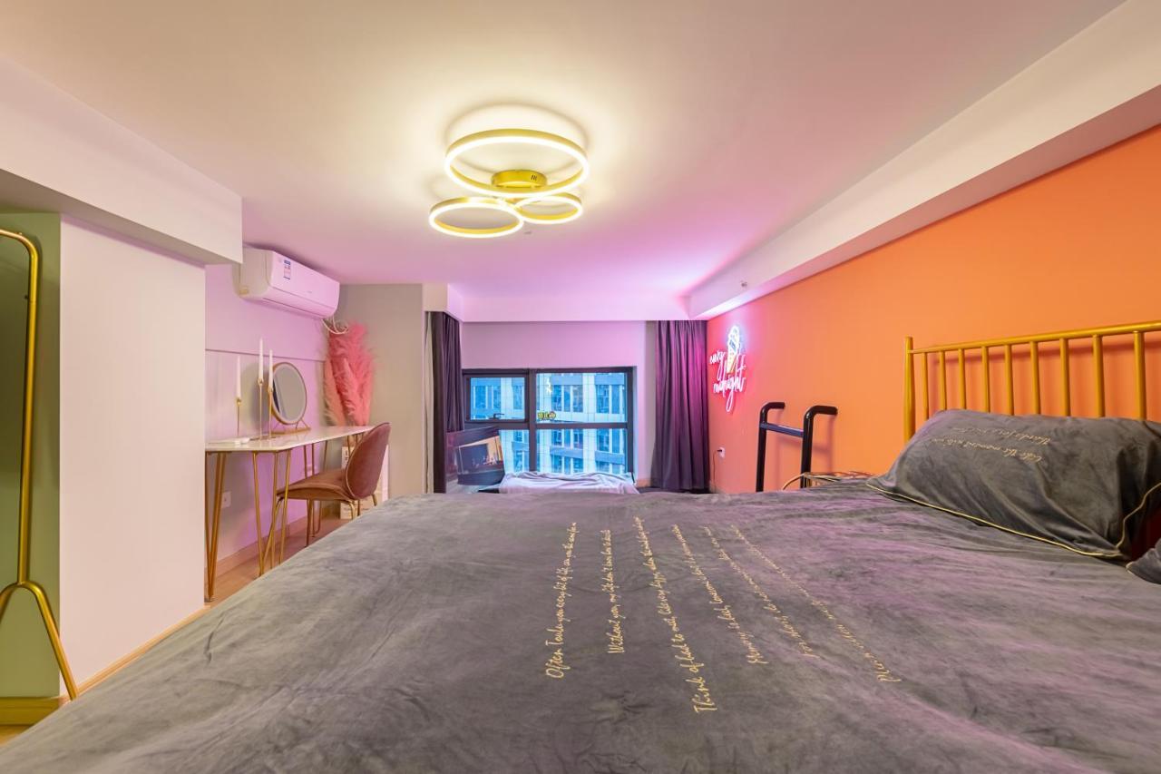 Loft Apartment With Slide Hammock With Movie Viewing Hangzhou Eksteriør bilde